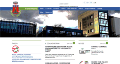 Desktop Screenshot of fonte-nuova.it